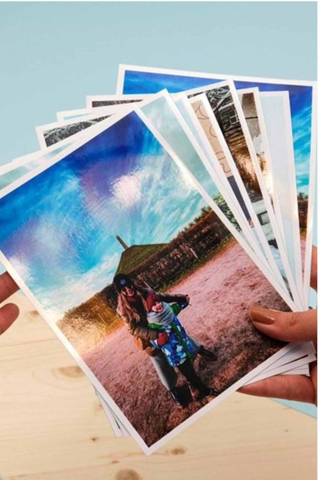 büyük albümler için kaliteli parlak baskı