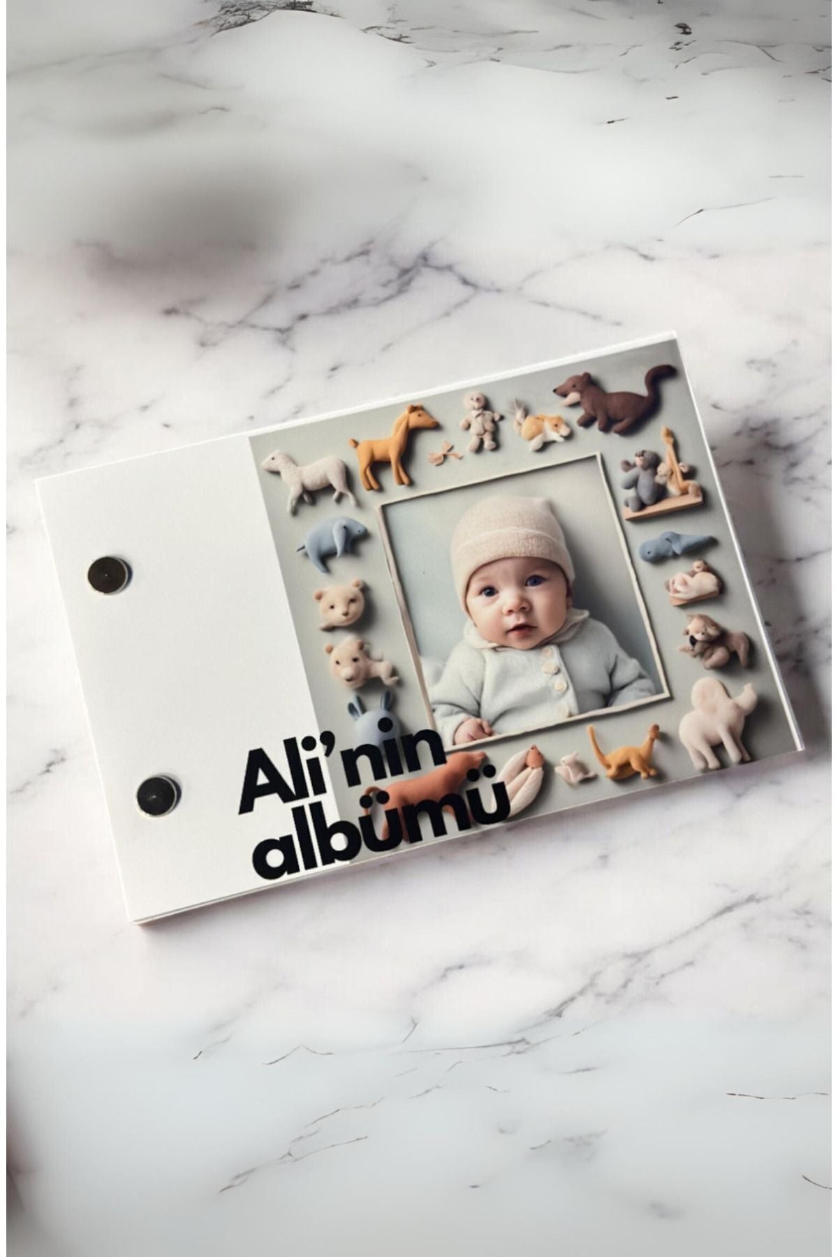 Kişiye Özel Flipbook Bebek Temalı 20 Sayfa Fotoğraf Albümü (10x15 cm ) - MementoBoxes