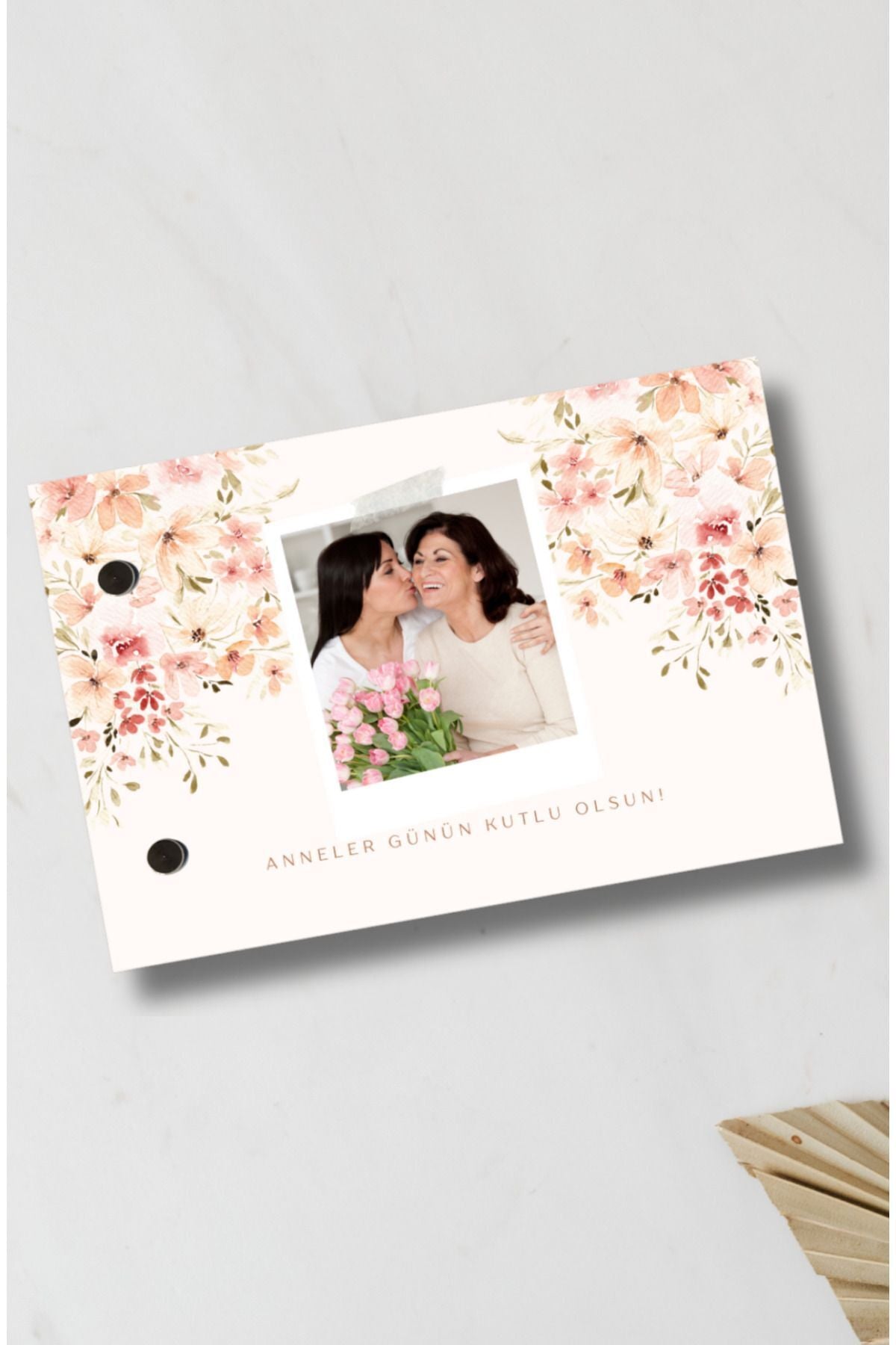 Kişiye Özel Flipbook Canım Annem Temalı 20 Sayfa Fotoğraf Albümü (10x15 cm ) - MementoBoxes