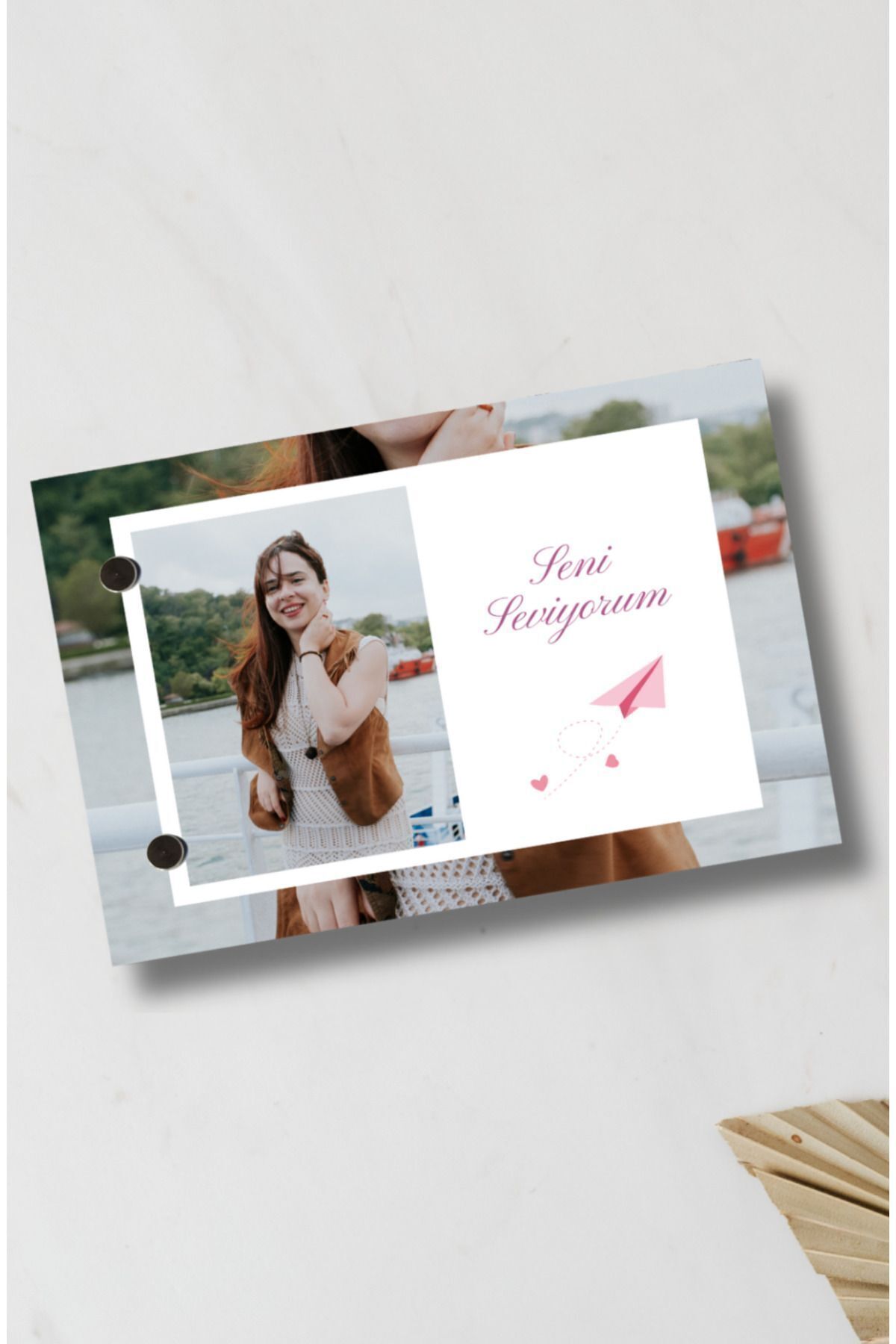 Kişiye Özel Flipbook Şuanı Seviyorum Temalı 20 Sayfa Fotoğraf Albümü (10x15 cm ) - MementoBoxes