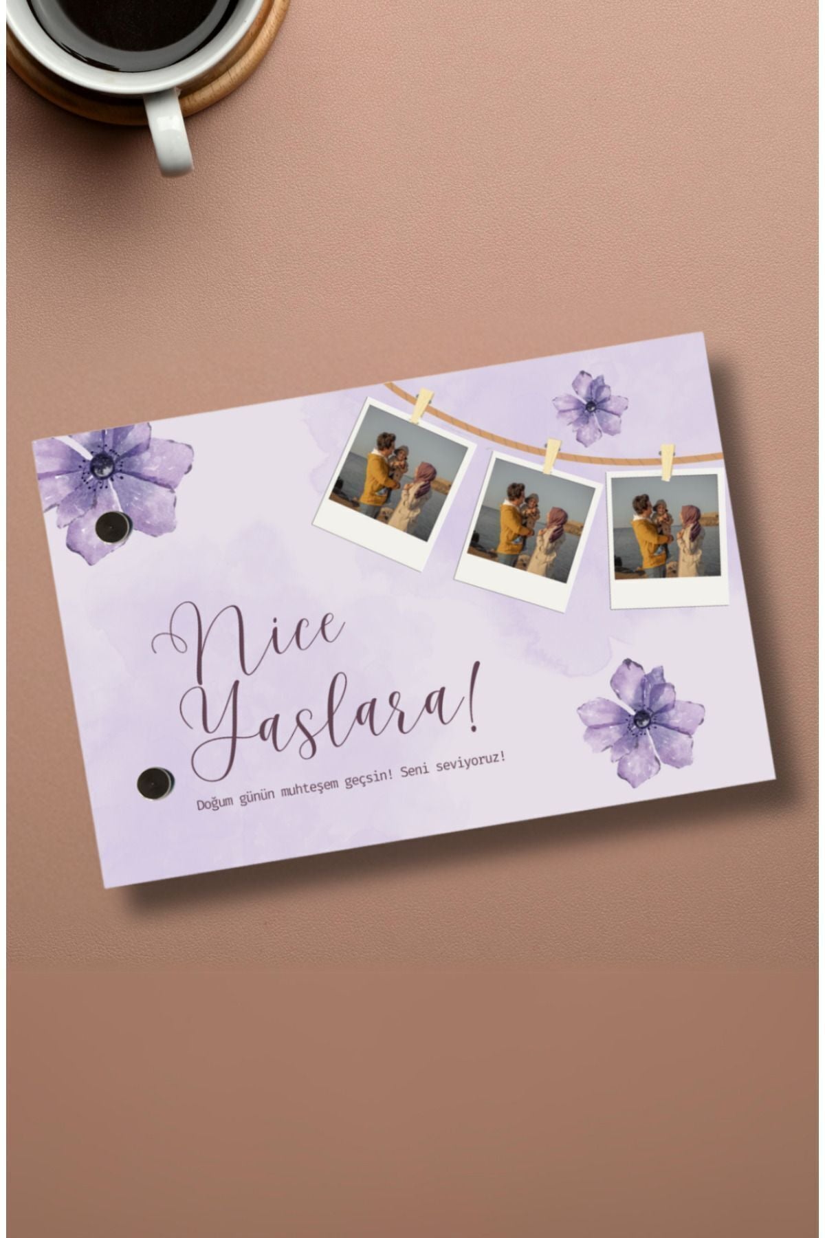 Özel gün temalı flipbook fotoğraf albümü kapak görseli