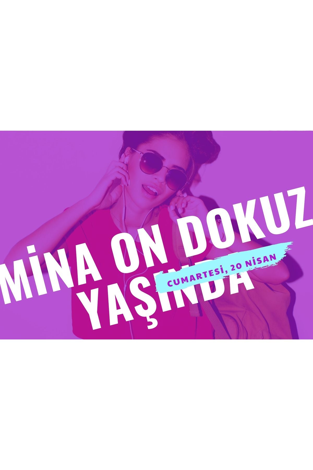 Kişiye Özel Doğum Günü Davetiyesi 20 Adet (10x15 cm) - MementoBoxes