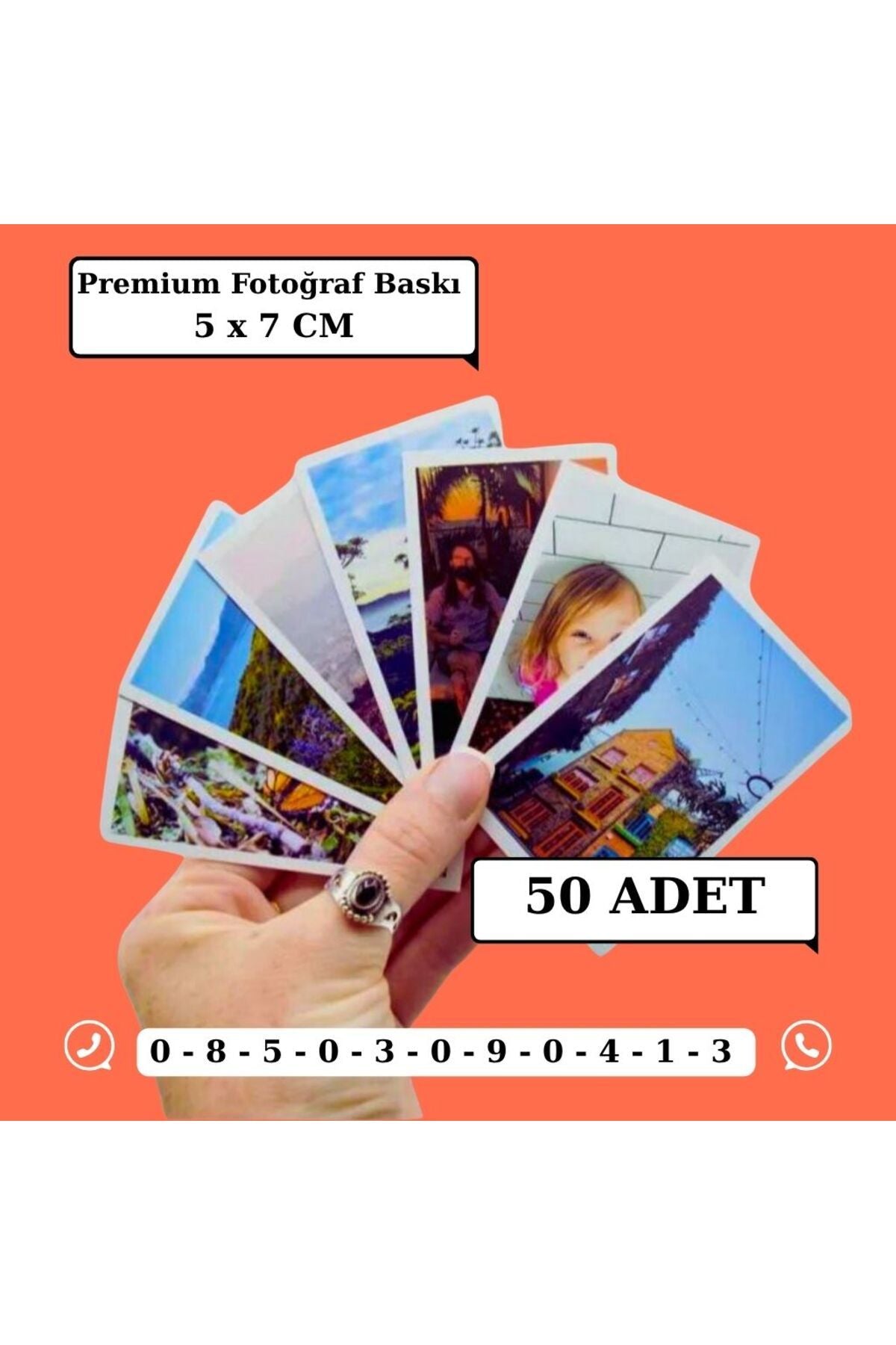arkadaşa hediye 50 adet 5x7 cm telefon kılıfı için premium fotoğraf baskısı