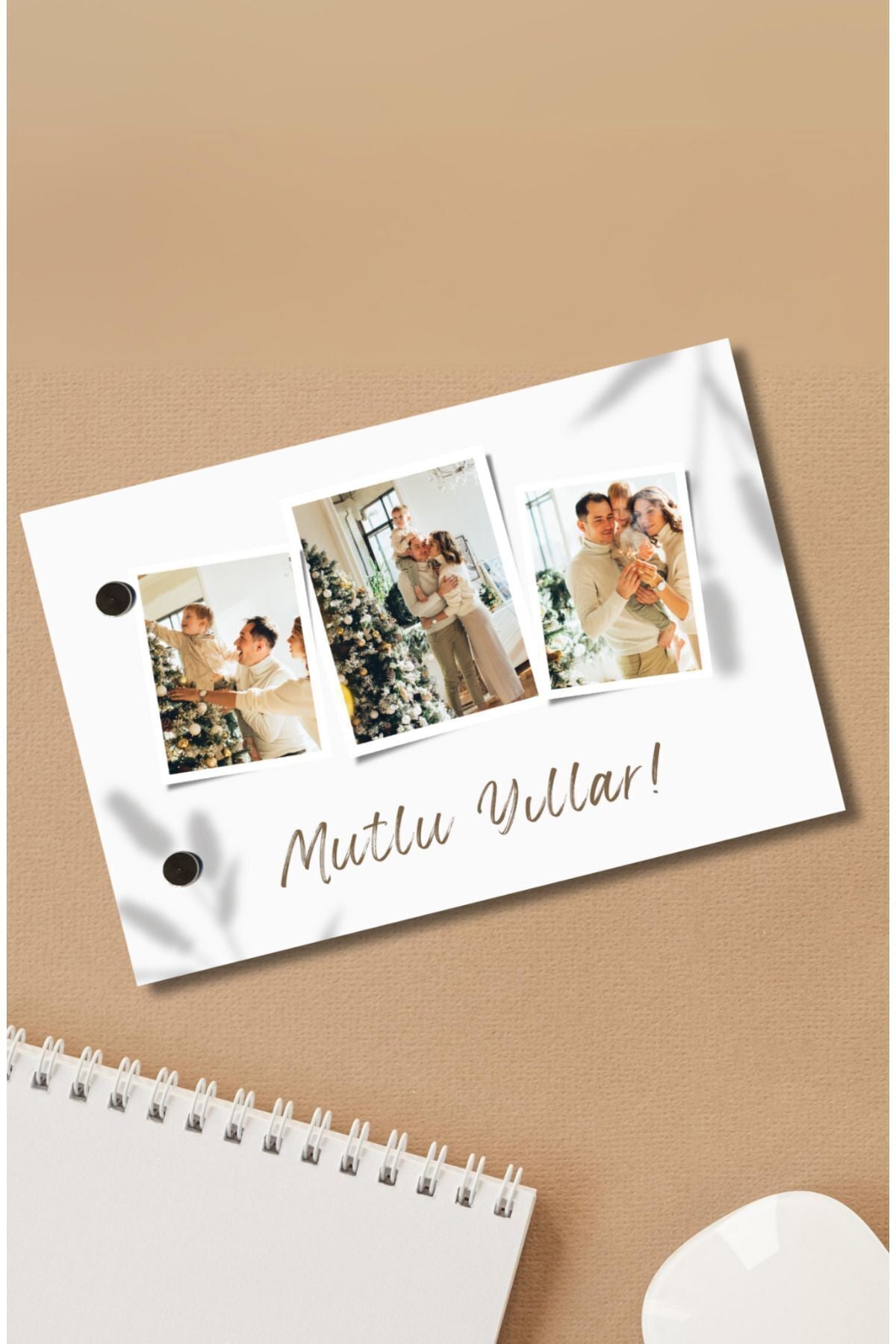 Hediye flipbook mutlu yıllar temalı fotoğraf albümü