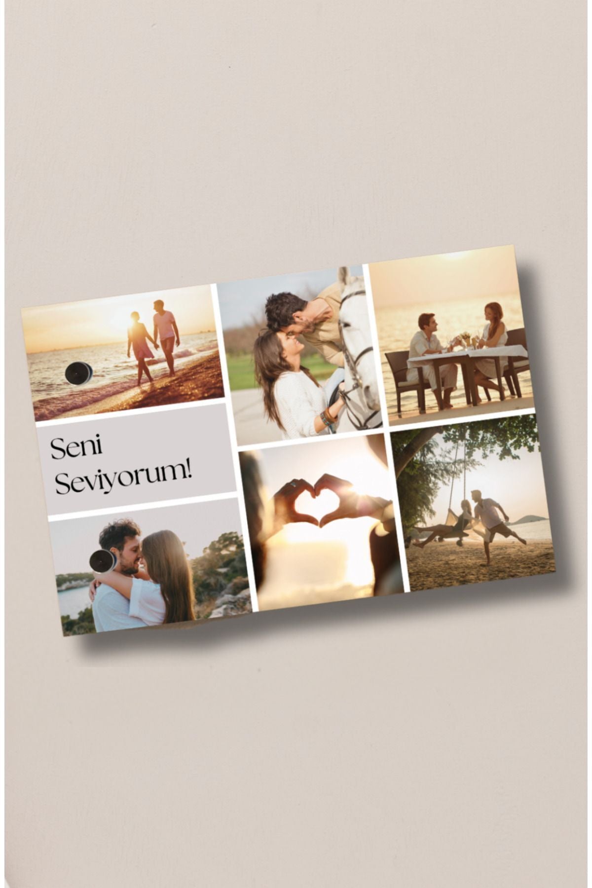 Kişiye Özel Flipbook Doğal Kolaj Temalı 20 Sayfa Fotoğraf Albümü - MementoBoxes