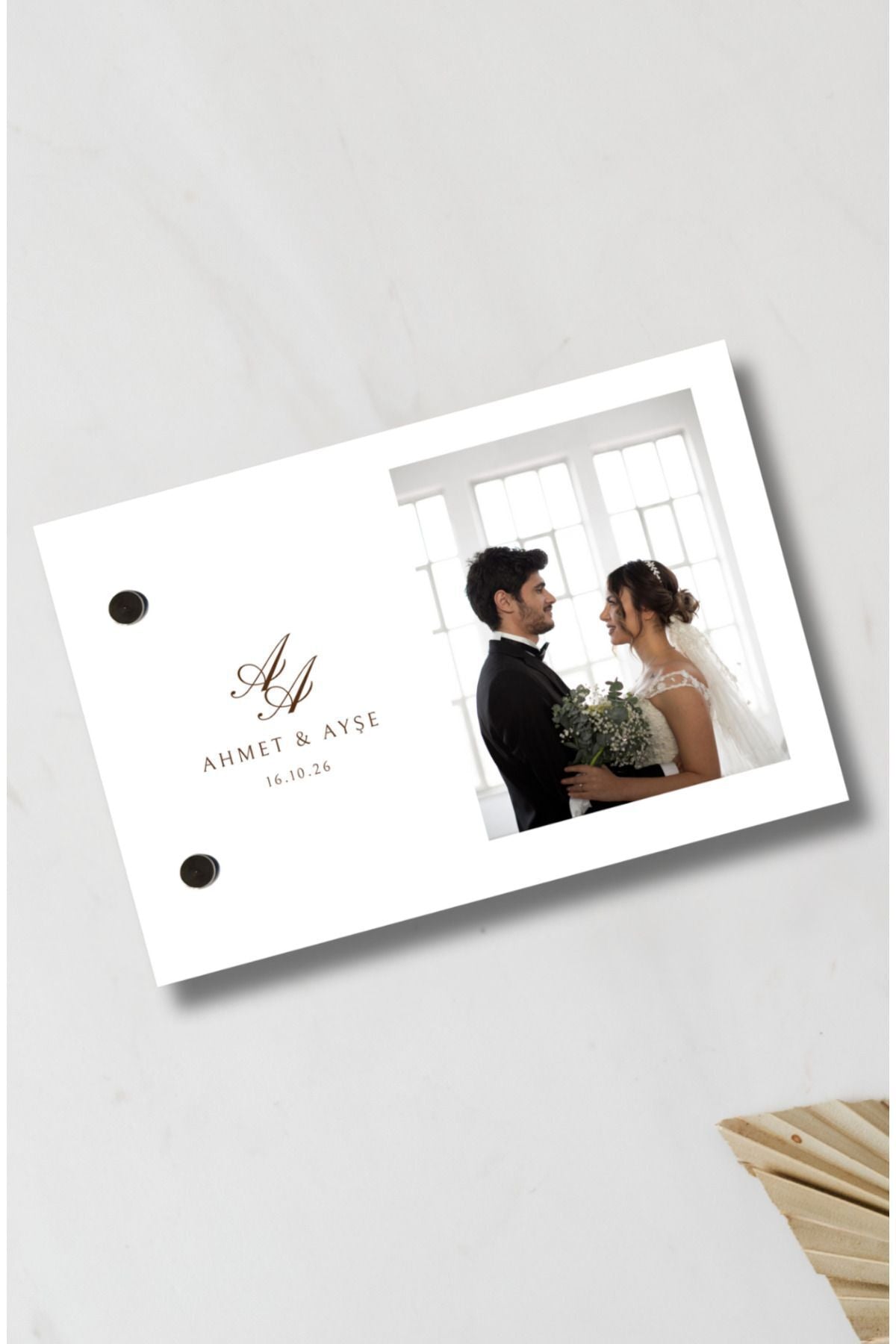 Kişiye Özel Flipbook Düğün Zamanı 20 Sayfa Fotoğraf Albümü (10x15 cm ) - MementoBoxes