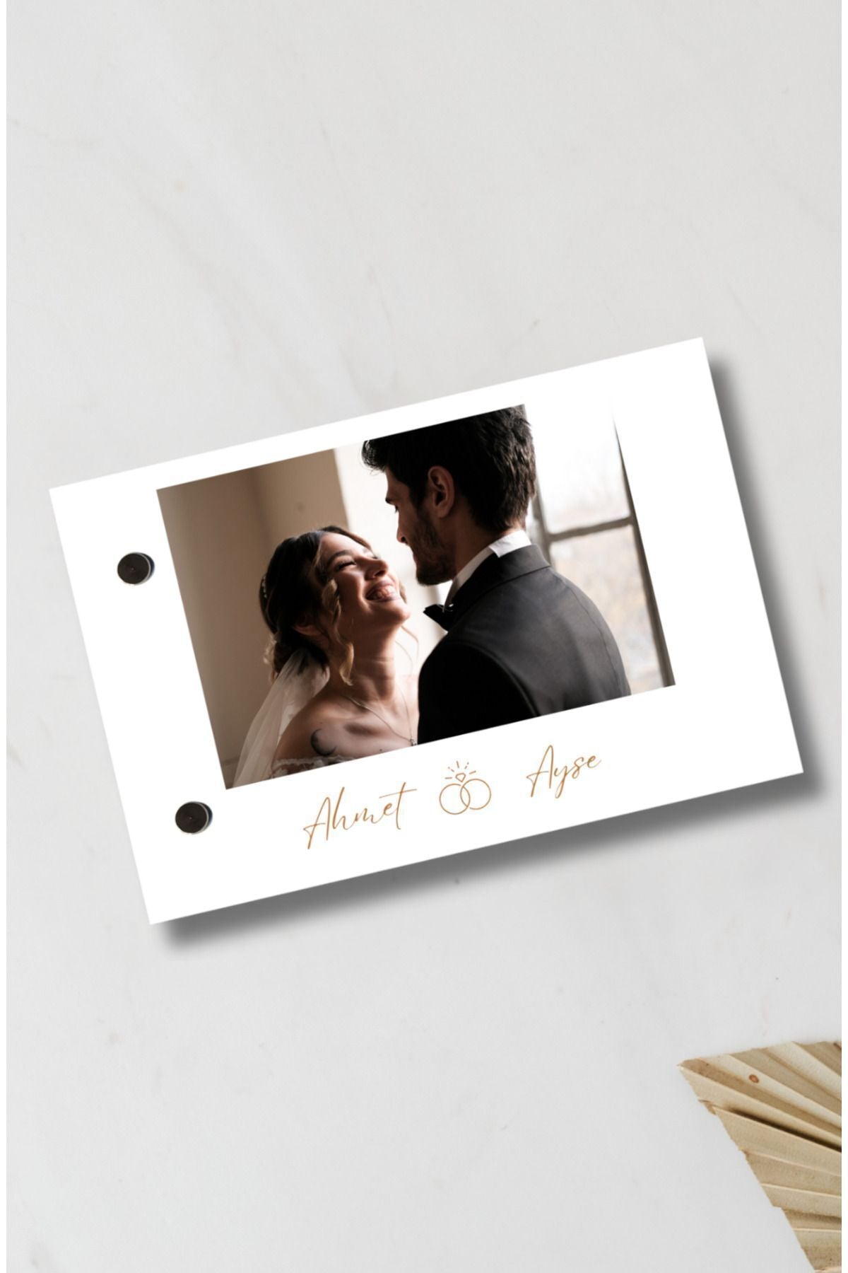 Kişiye Özel Flipbook Evlilik Temalı 20 Sayfa Fotoğraf Albümü (10x15 cm ) - MementoBoxes