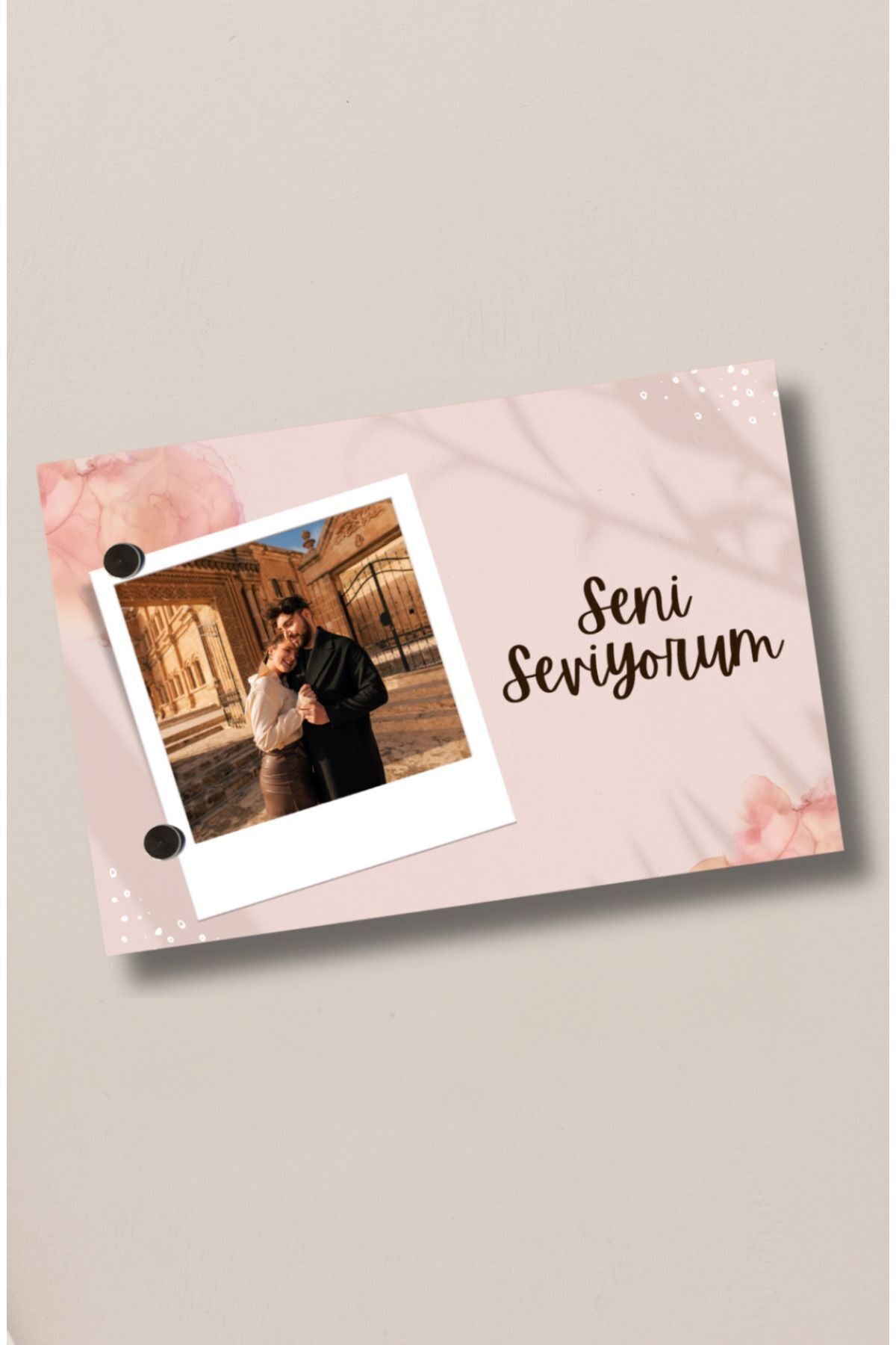 Kişiye Özel Flipbook Seni Seviyorum Temalı 20 Sayfa Fotoğraf Albümü (10x15 cm ) - MementoBoxes