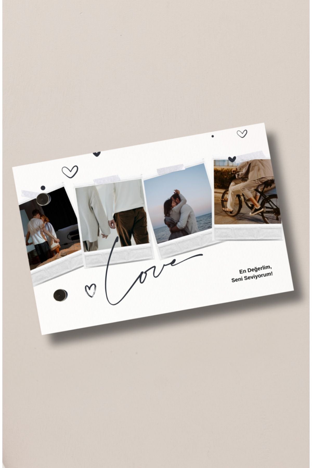 Kişiye Özel Flipbook Sevgililer Günü 20 Sayfa Fotoğraf Albümü - MementoBoxes