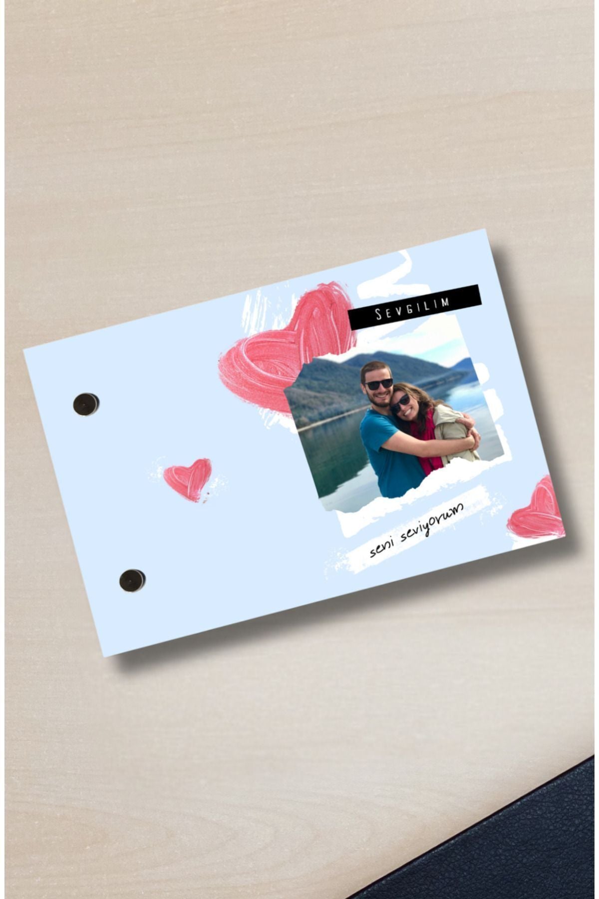 Kişiye Özel Flipbook Sevgilim Temalı 20 Sayfa Fotoğraf Albümü (10x15 cm ) - MementoBoxes